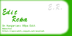 edit repa business card